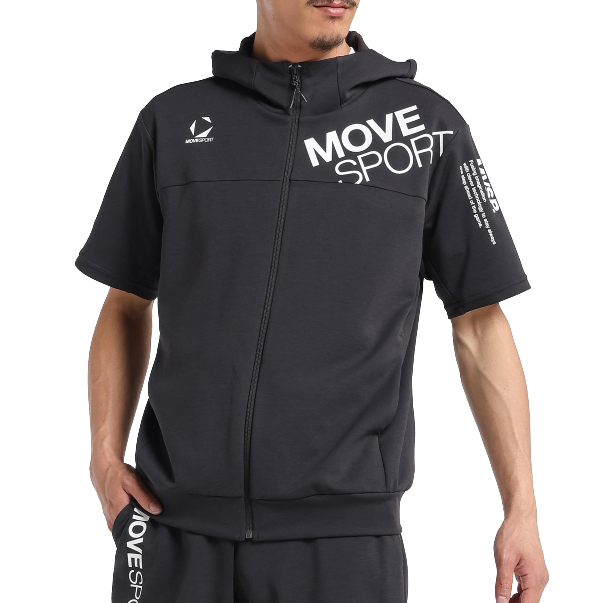 

Descente короткий рукав SUNSCREEN TAIKYU короткий рукав толстовка с капюшоном на молнии с функцией охлаждения эластичный устойчивый к выцветанию джерси [Move Sports] джерси/кросс мужской