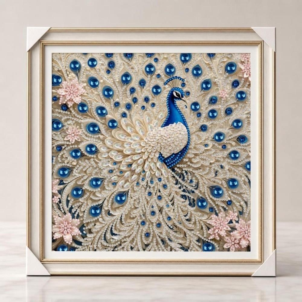 1 Set 5D Diamond Sticker Self-Adhesive Diamond Art Kits DIY Diamond Painting  Wall Art