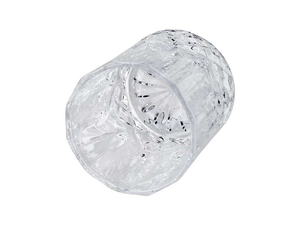 Set of 4 Elegant Crystal Glasses for Whisky Cognac Gift Set