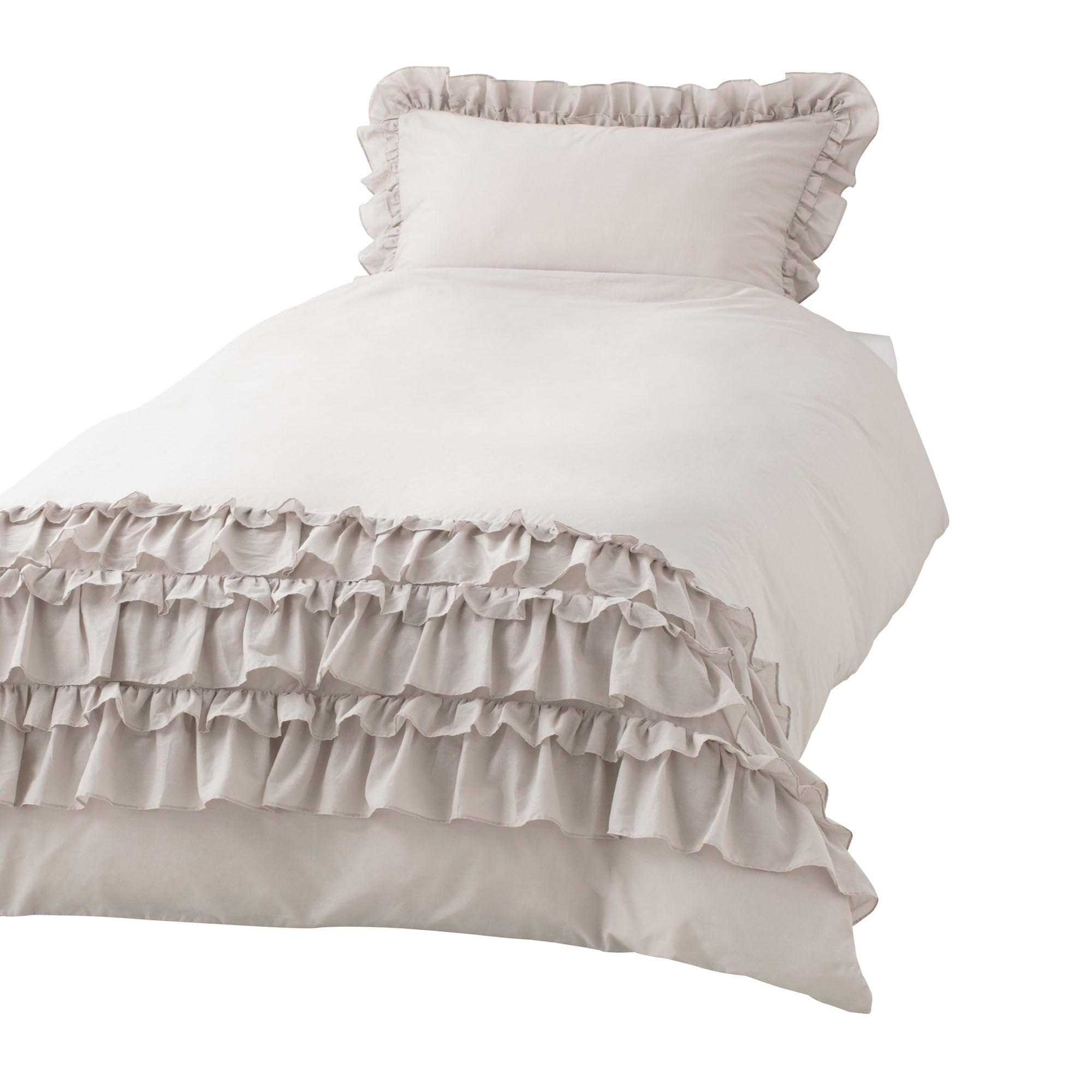 

Francfranc Puffle Duvet Cover, Semi-Double, Beige
