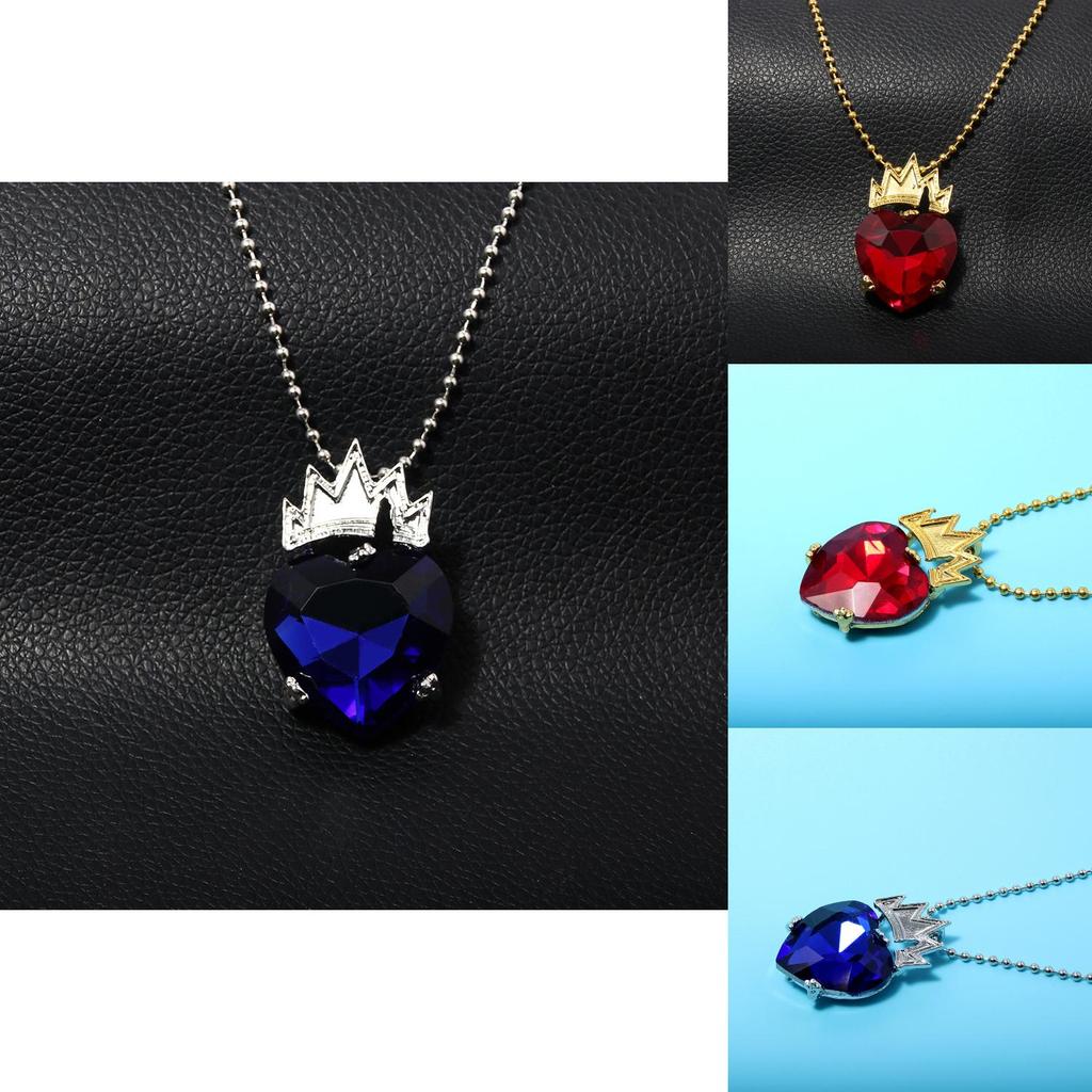 Descendants Moda Corona Cuore Collana Per San Valentino