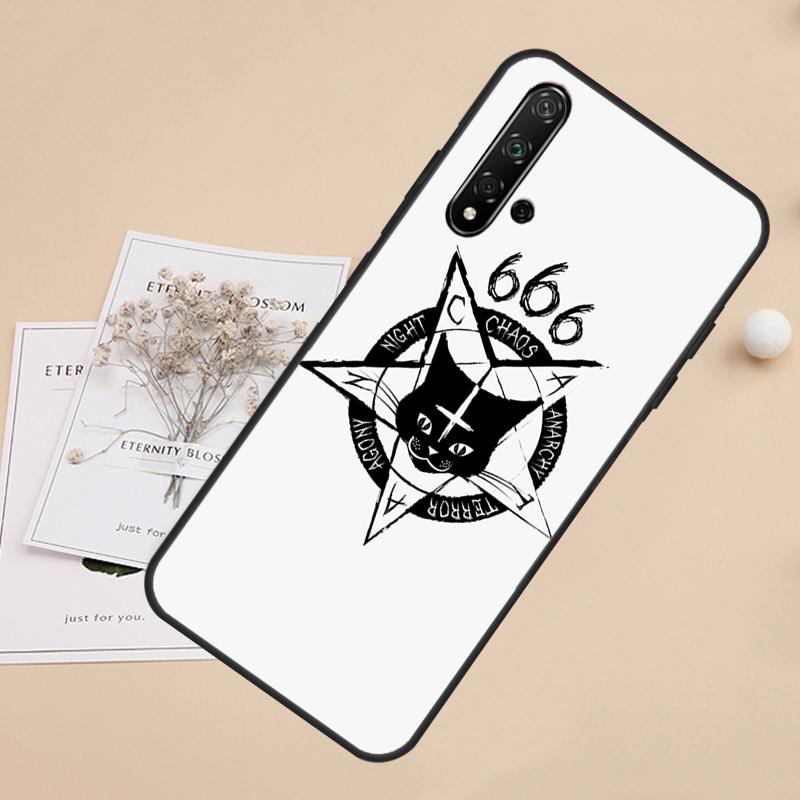 Devil Satan For Huawei Nova 10 9 SE 3i 7i 8i 11i 12i Y60 Y61 Y70 Y72 Y73 Y90 Y91 P20 P40 P30 Lite Case