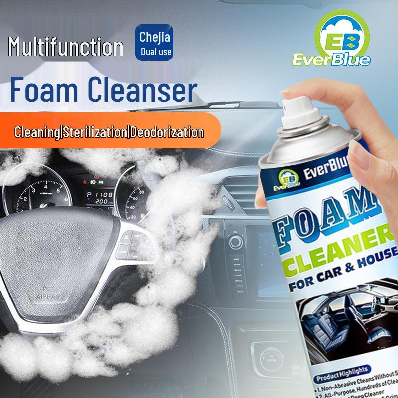 

650 мл Очиститель пены из натуральной кожи - Многофункциональное чистящее средство 650ml per bottle белый/синий