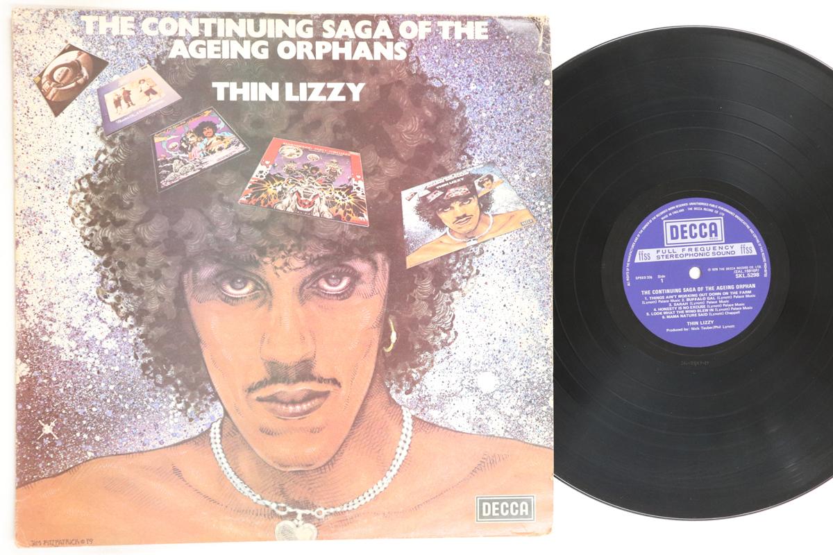 

LP Record THIN LIZZY - Continuing Saga Of The Ageing Orpha SKL5298 DECCA 1979 UK Rock Used