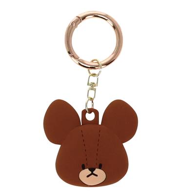 Marushin Soft Case For Air Tag Bear School Simple Jackie