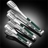 SML304 Stainless Steel Practical Food Clip Anti Slip Commercial Barbecue Clip Kitchen Three Line Steak Food Clips
