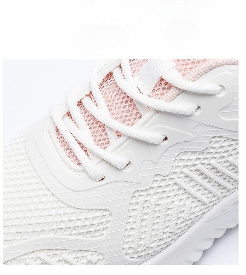 Fashion 2025 Spring and Autumn Shoes Women's New Fly-woven Korean Version of Versatile Little White Shoes