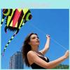 Polyester Childrens Kite With Modern Design And Large Tail For Park And Family Activities