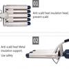 5 Barrel Ceramic Hair Curler Wand Electric Styling Tool for Long/Short Hair Dual Voltage Hair Crimper with Waving Barrel Effect