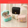 Jewelry Storage Box With Leather Material For Travel And Gift Giving