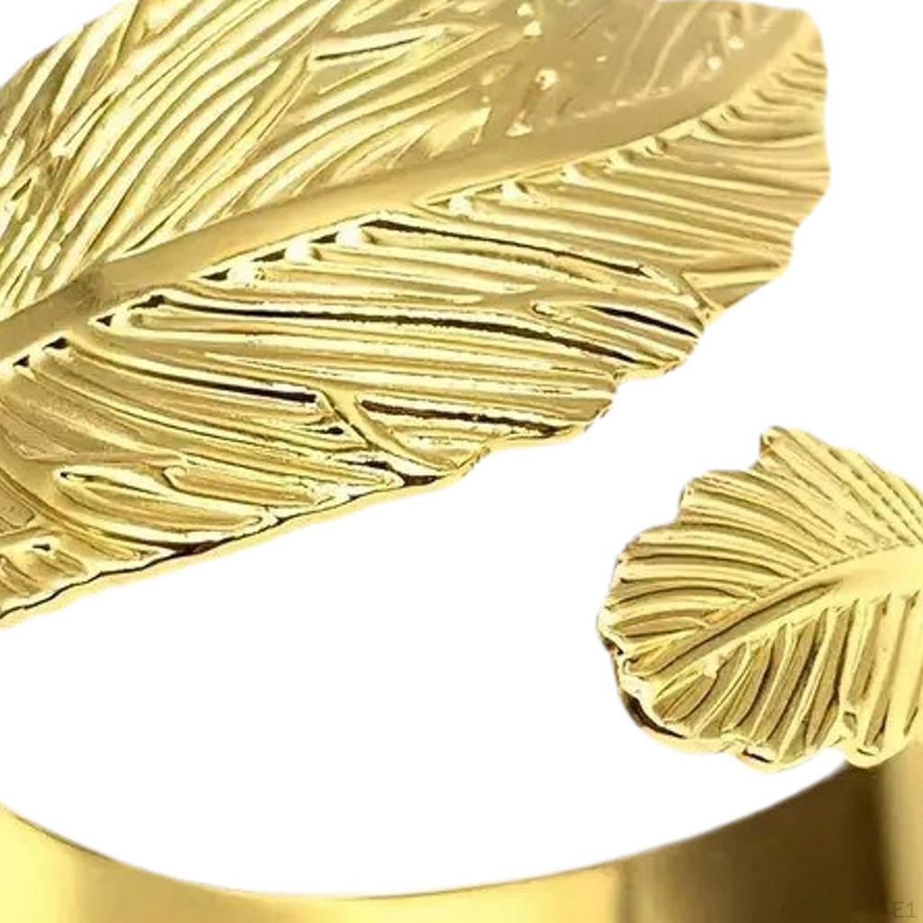 10 -piece Leave Napkin Rings Decoration