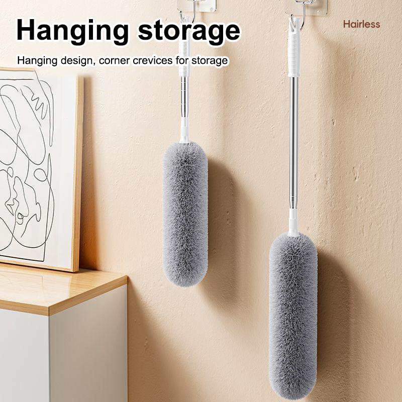 280cm Dust Dusters With Extension Pole Retractable Dust Removal Brush Microfiber Dusting Brush Reusable Ceiling Cleaning Tool