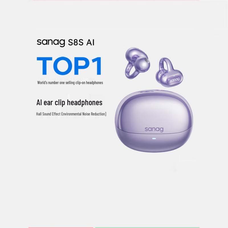 SANAG Open-Ear Clip-On Bluetooth Headphones