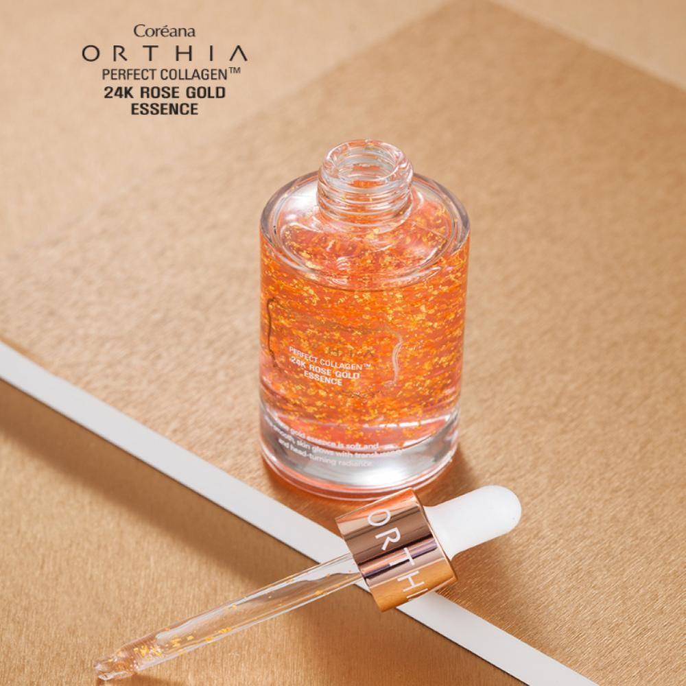 Coreana Orthia Perfect Collagen 24K Rose Gold Essence 50ml