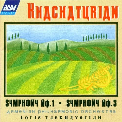

CD A. KHACHATURIAN - Symphony 1/3 CDDCA858 ASV Digital 1993 UK Classical Used