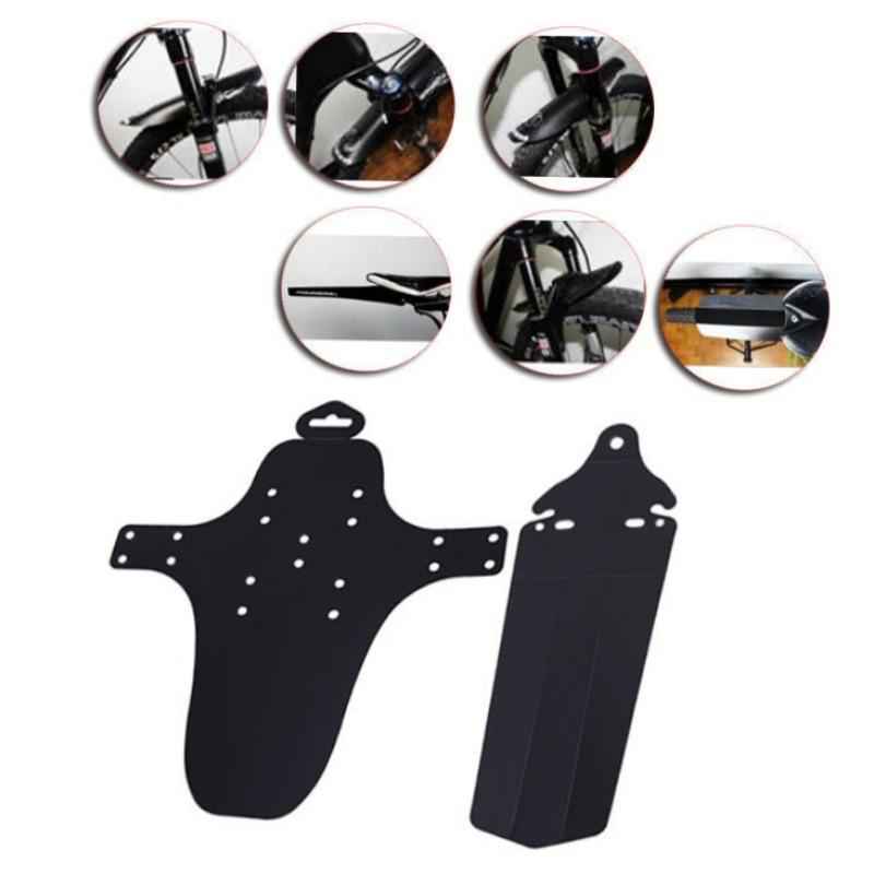 A Set of Bicycles MTB Mountain Bike Front and Rear Mud Fenders Bicycle Accessories Bicycle Parts