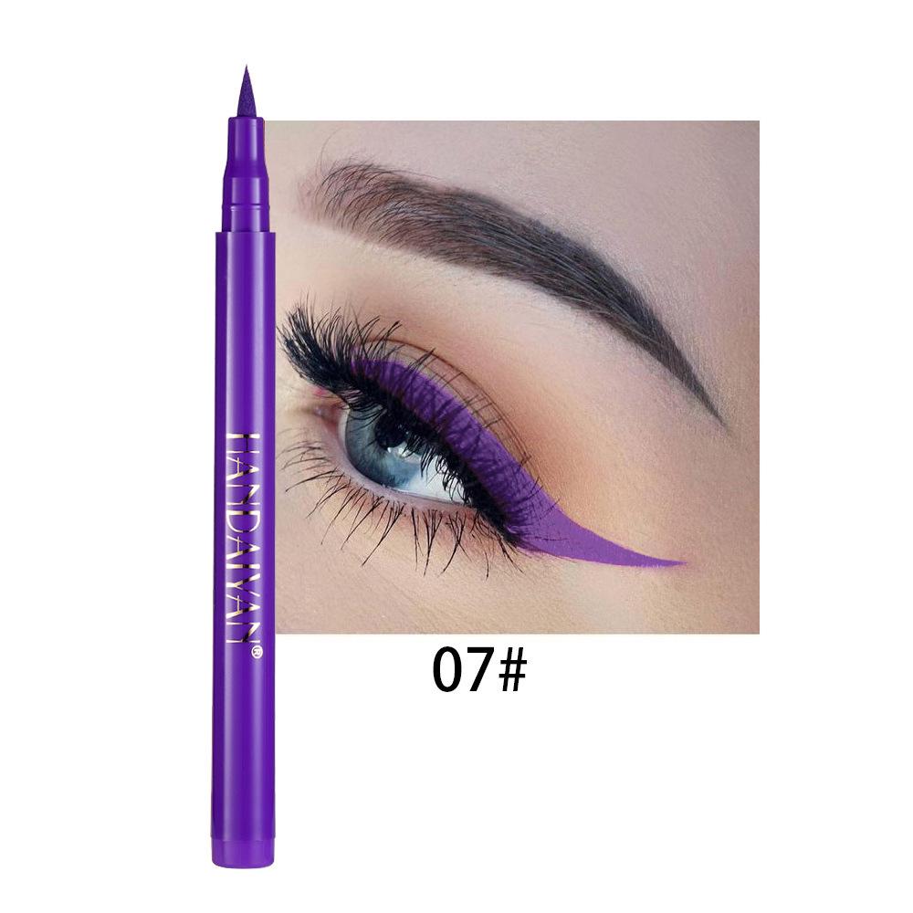 Penna Eyeliner Liquido Colorato Handaiyan Anti-Macchia - A Base d'Acqua con Punta Rigida