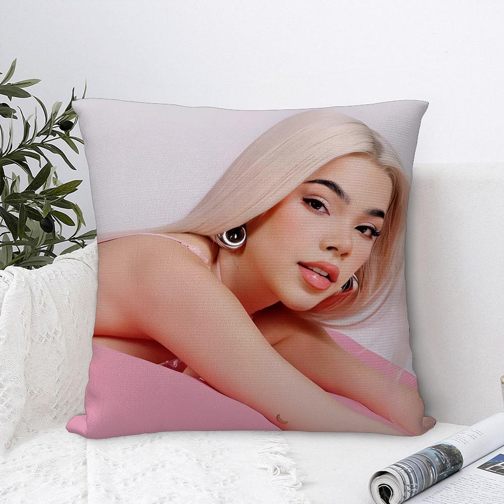 Singer K-Kenia Os Pink Aura Pillow Case Plush Fabric Soft Pillowcase Double Sided Print Sofa Cushion Cover Throw Pillow Cover