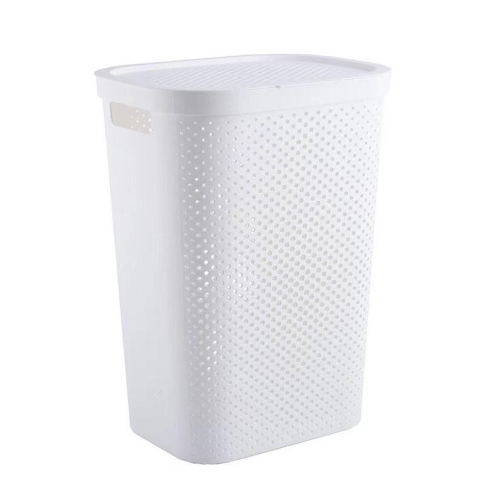 Japanese Style Dirty Clothes Basket Hollow out Laundry Basket Clothes Storage Basket  Household