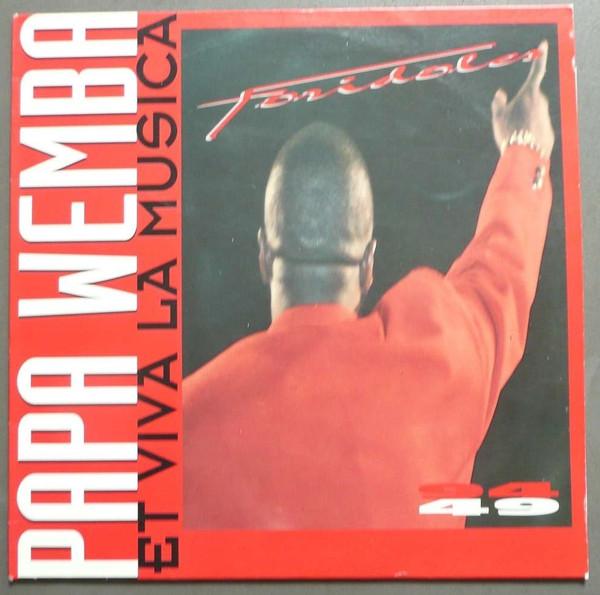 LP Record PAPA WEMBA ET VIVA LA MUSICA - Foridoles LP72424 Sonodisc 1994 France World Music Used