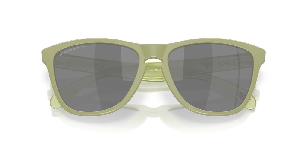 Oakley Sunglasses Matte Fern Front Prizm Black Polar 55mm Men's 0OO9013, Frame, Lens,