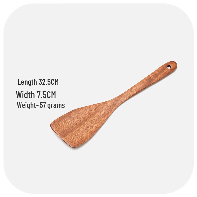 

Jinpai Ebony Wood Non-stick Cooking Spatula