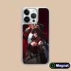 Arknights Zima Silver Plating Magsafe Mobile Phone Case for iPhone 17 16 15 14 13 12 11 Air Pro Max Plus Colorful Cover
