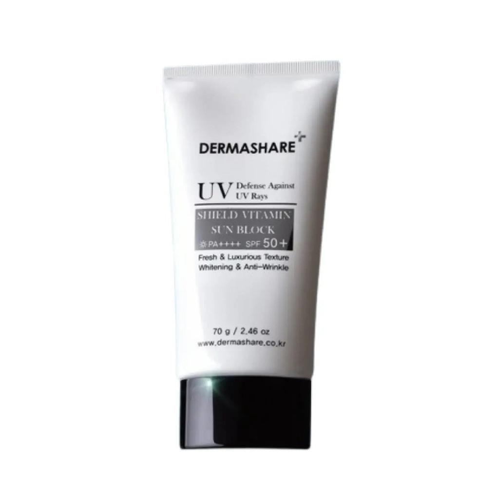 DERMASHARE Shield Vitamin Sun Block SPF50+ PA++++ 70g