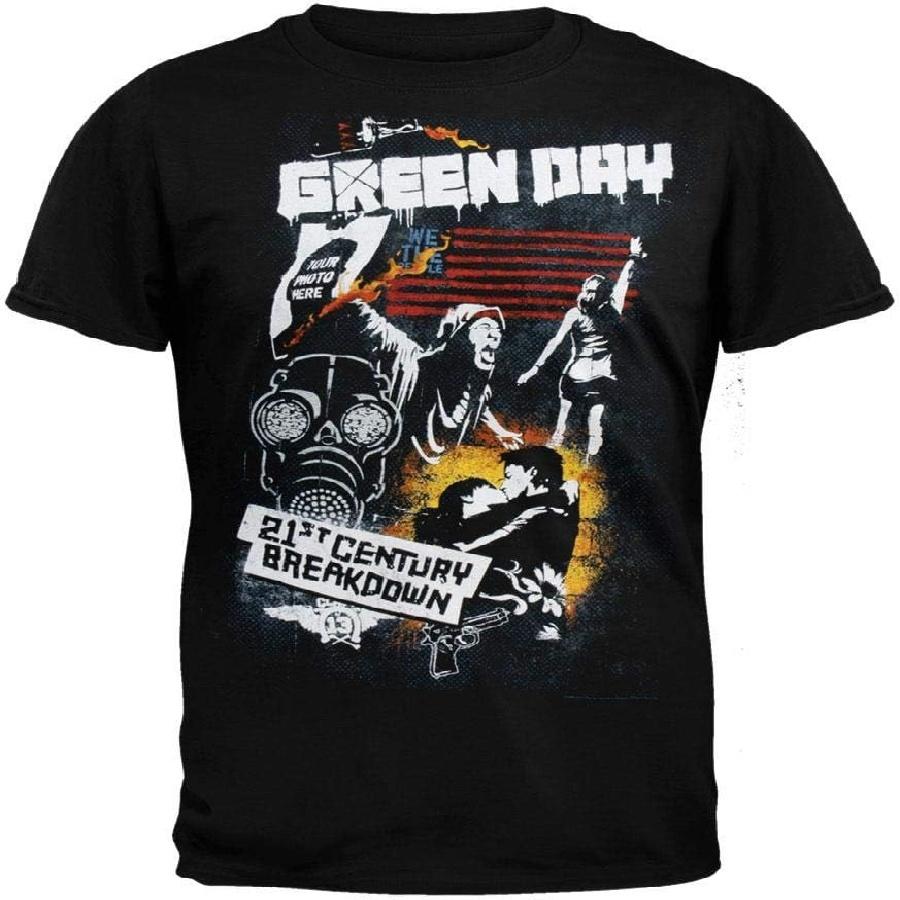 Green Day - Collage 09 Tour T-Shirt XXXXXL чёрный