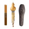 Natural Nine-Hole Unglazed Gourd Flute in C-flat, B-flat, D-flat, G-flat, and F-flat Keys for Adults