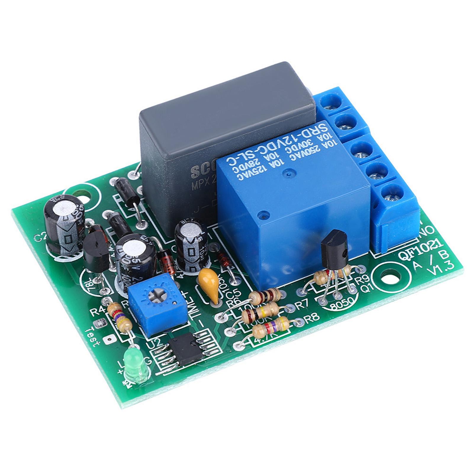 

220VAC таймер затримки перемикач модуль регульований час вимкнення плати (0~10 год.)