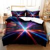 Galaxy Nebula 3D Bedding Set Starry Sky Duvet Cover Set King Queen Twin Double Comforter Cover Set For Home and Decoration