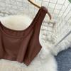 Two-Piece Suit Women's Summer Small Camisole High Waist Drawstring Slit Bag Hip Skirt