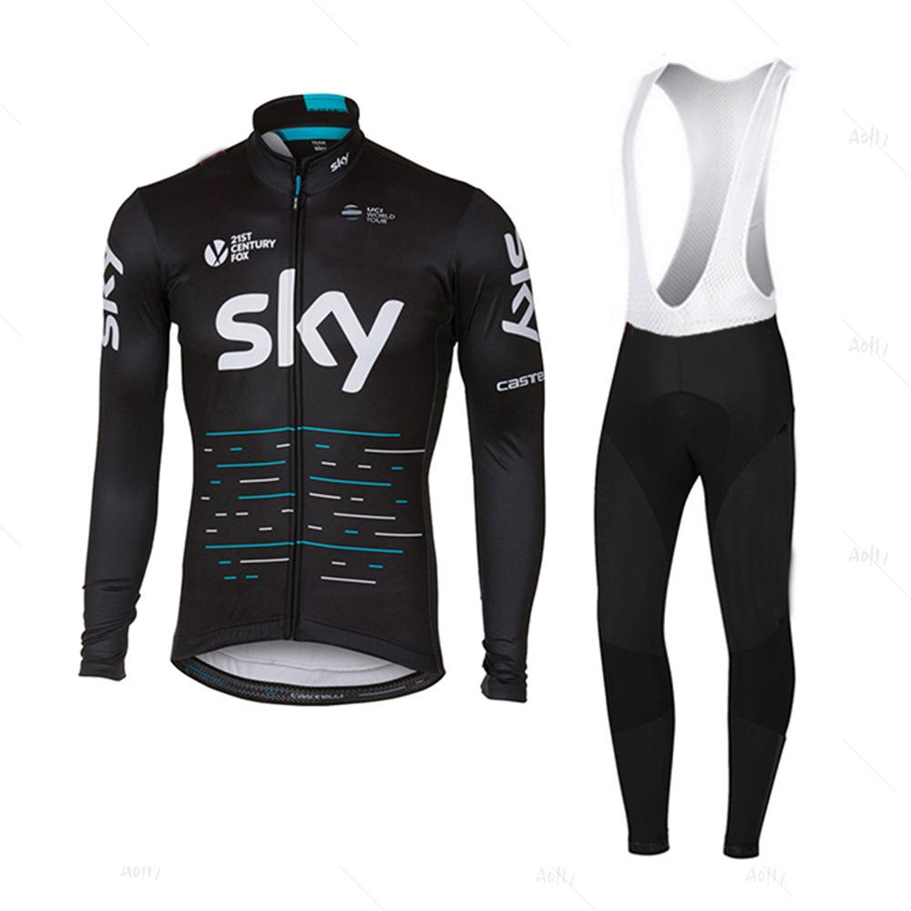 2026 Long-sleeved Autumn Breathable Cycling Suit, Spring, Summer and Autumn Black Long-sleeved Men's and Women's Road Bikes Breathable