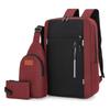 Sairana USB Charging Business Backpack 3-Piece Set
