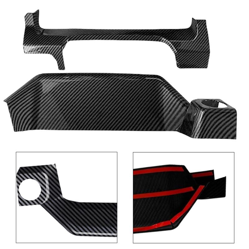 2pcs Car Dashboard Cover Trim Top Frame and Bottom Frame Interior accessories For Toyota 4Runner 2025-2026 Tacoma 2024 2025 2026