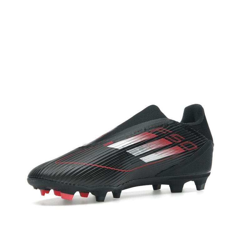 Adidas Adizero F50 League Laceless FG MG Stealth Victory Pack Unisex Sneakers Black Core-Black Iron-Metallic IE1242