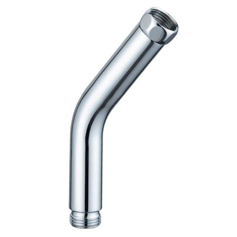 Polished Chromes Shower Head Elbow Adapter 45 Degree Connectors Solid Stainless Steel Construction for Handheld Showers