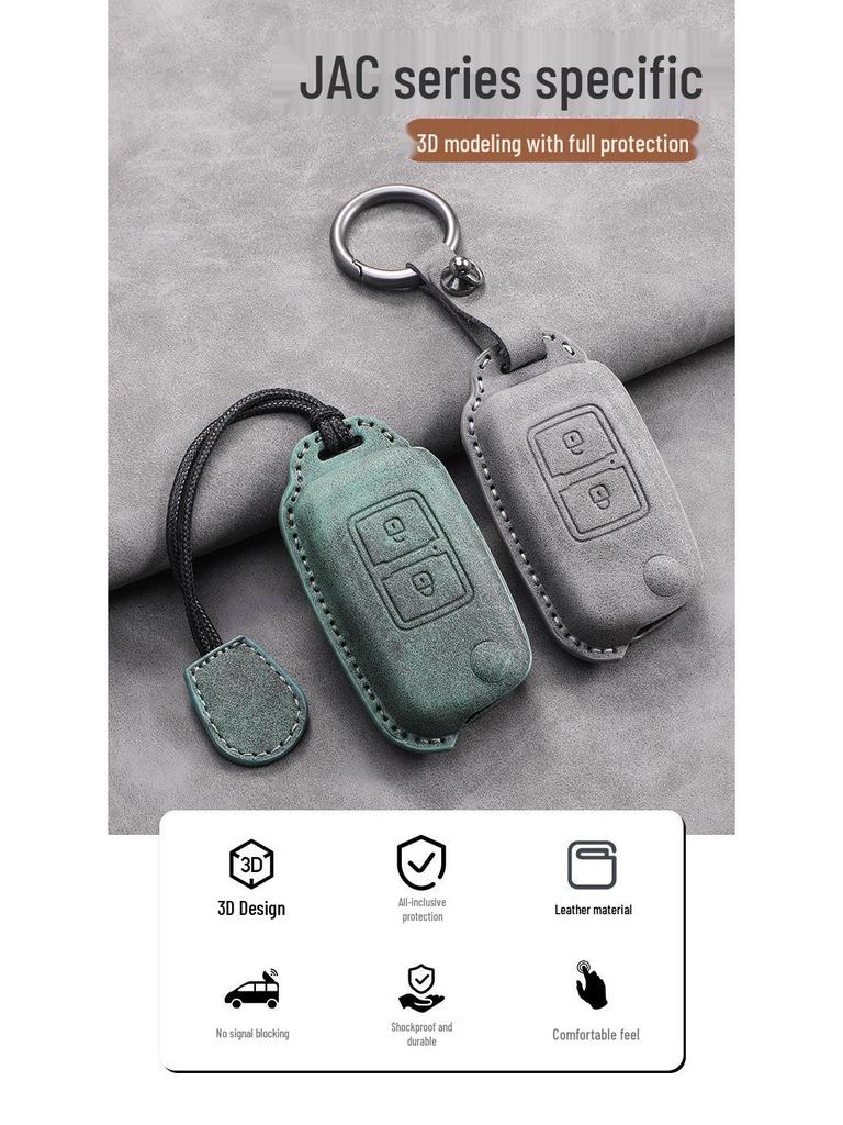 Compatible Key Case for Jianghuai Models: Junling V6 V3 G3 V5, Shuailing E/H330, Q6, Gallop K6L
