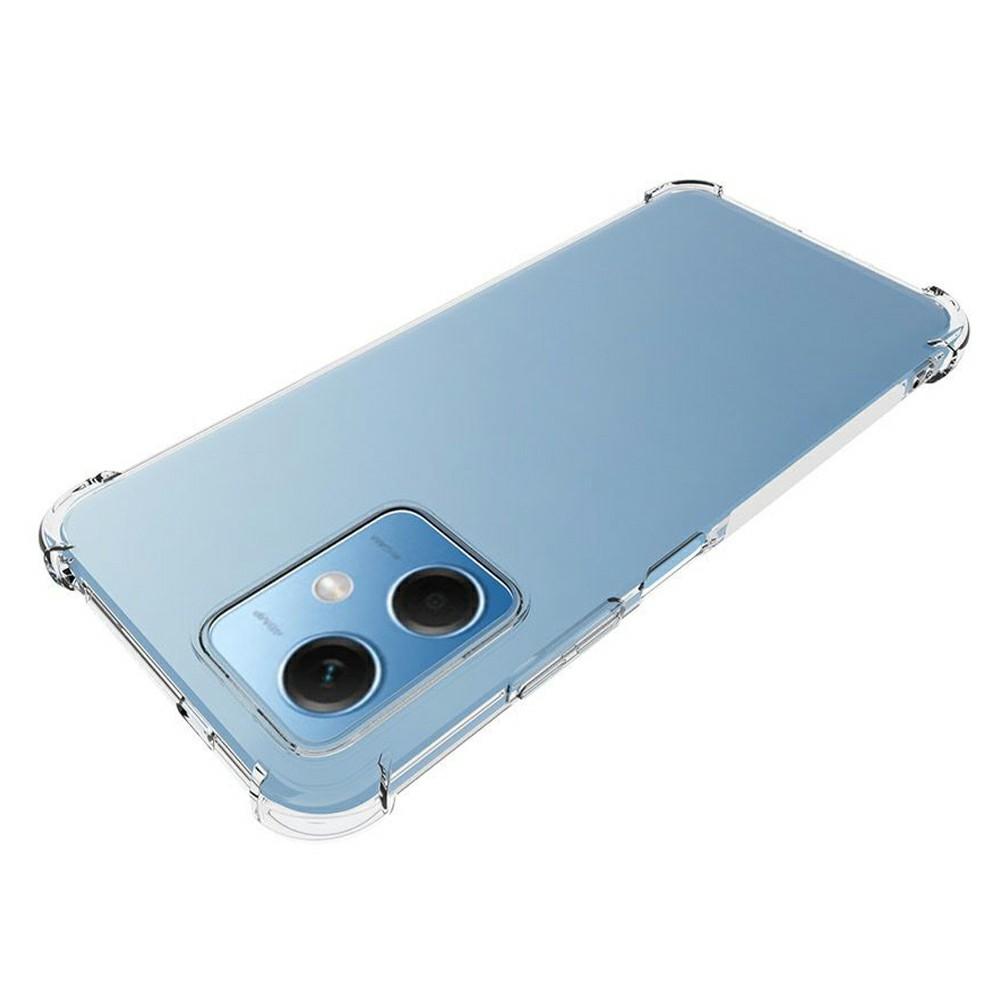 For Xiaomi Redmi Note 12 5G (Global)/(India)/(China)/Poco X5 5G Reinforced Corners Phone Case Soft TPU Transparent Anti-Slip Phone Cover
