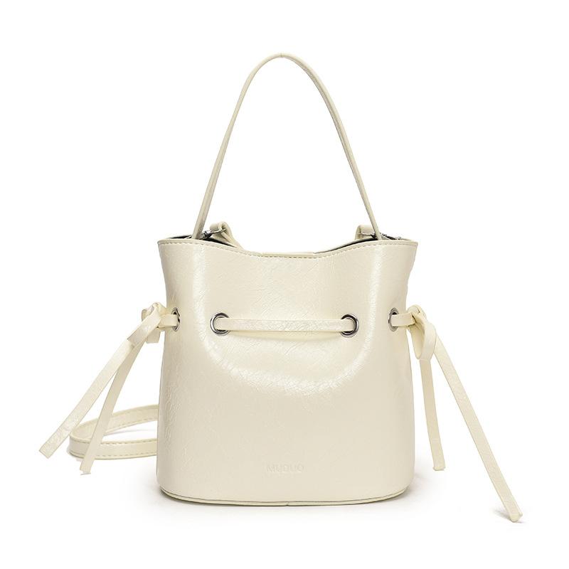 

Премиальная женская сумка, новая нишевая, универсальная, простая, ретро, трендовая, на плечо, сумка-мессенджер one size fits all белый