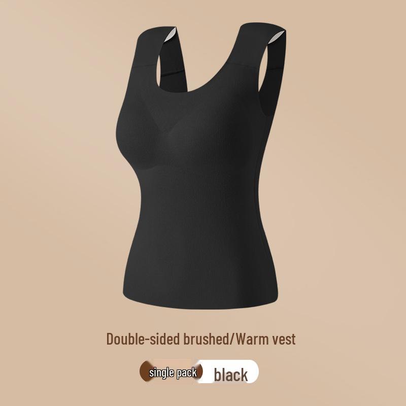 

Женский 3D Кашемировый Жилет с Теплыми Бесшовными Подплечниками XXXL