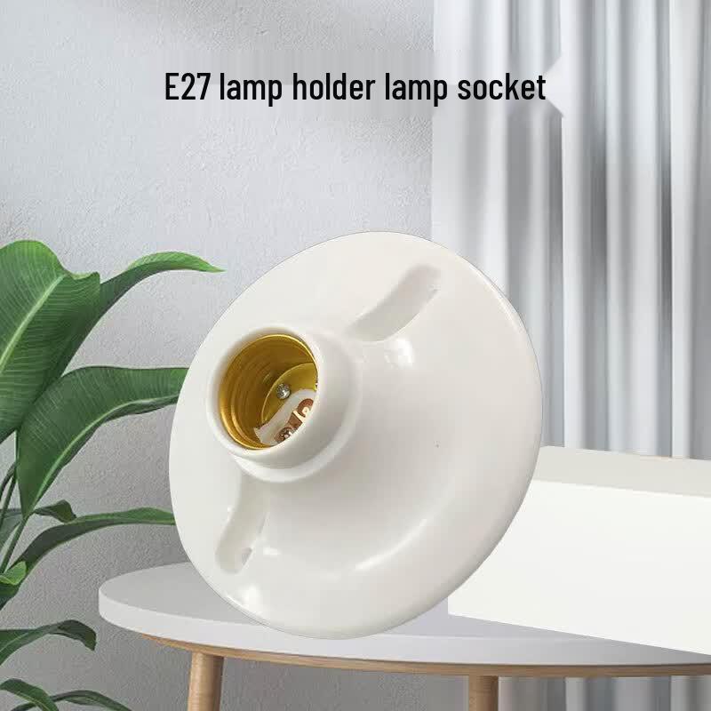 Beigong E27 Round Surface Mount Lamp Holder