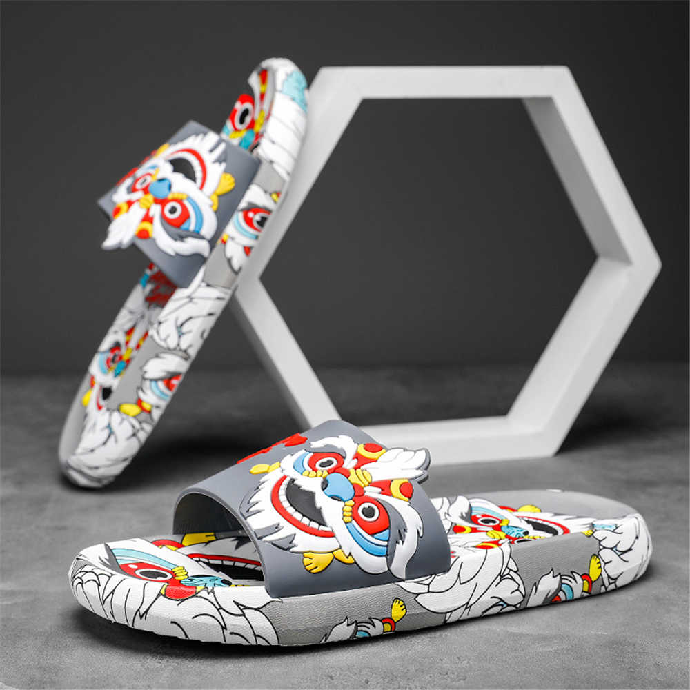 Fashion 44-45 Bathroom Men's Boty Bath Slippers Shoes Sandals Black Sneakers Sports Technologies Models Shouse Sneakersy Traning