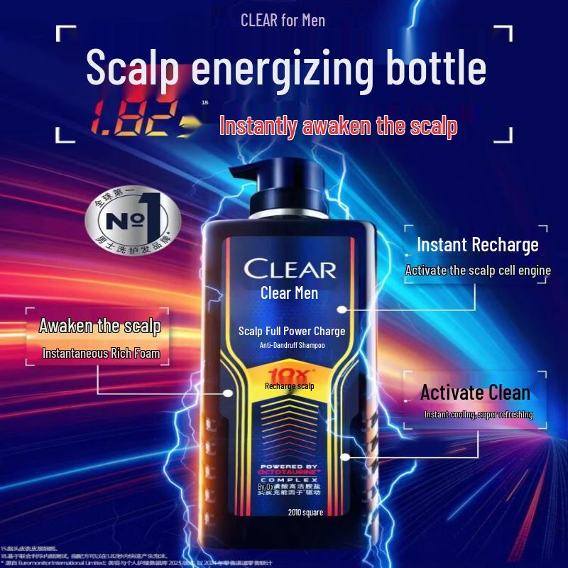 Clear Men Scalp Energizing Anti-Dandruff Shampoo