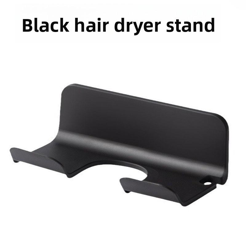 Hair Dryer Stand, No Need for Drilling, Bathroom Storage Rack, Hair Dryer Hanging Rack, Multi-functional Hair Dryer Placement Rack