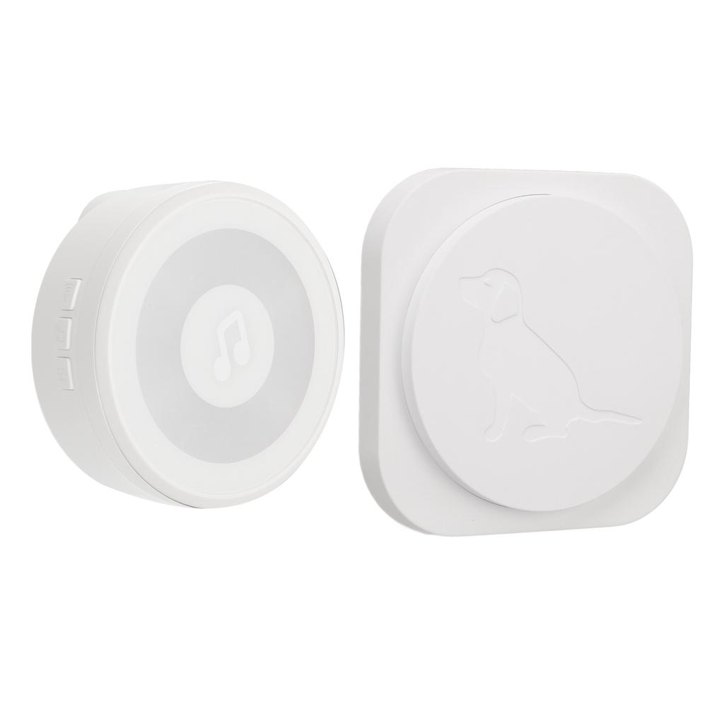 Wireless Pet Door  with Transmitter Receiver 4 Flashing Modes Touch Controll Dog Door