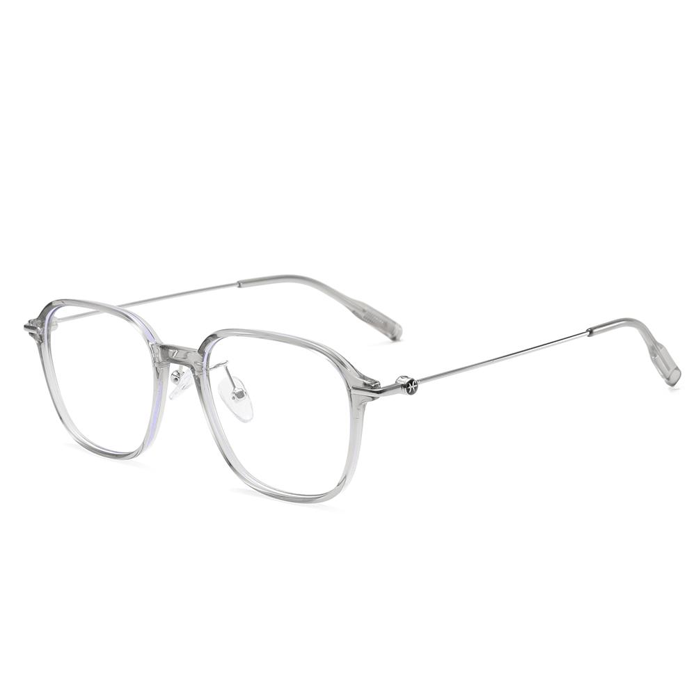 

Корейские новые очки TR frame anti-blue light flat glass высококачественные металлические очки для мужчин и женщин MS8142
