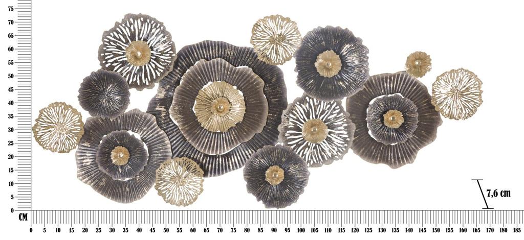 Iron Wall Panel Browny -A- Cm 167,6X7,6X73,5