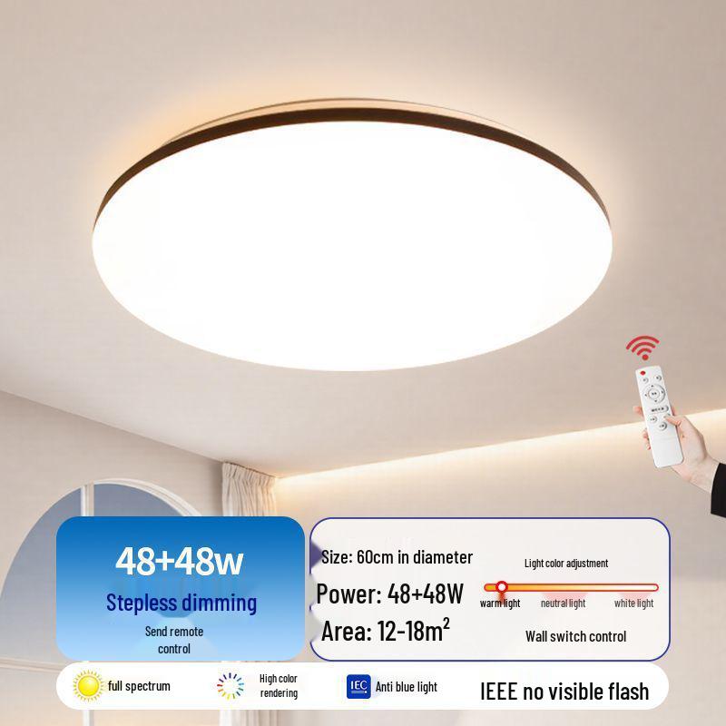 Luminária de Teto LED Moderna Minimalista 2025 para Sala de Estar, Escritório ou Quarto